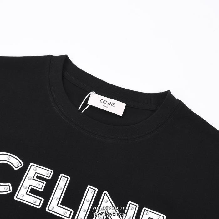 CELINEブランド コピー 通販半袖Tシャツ最新ランキングTOPSS23限定版_0_2
