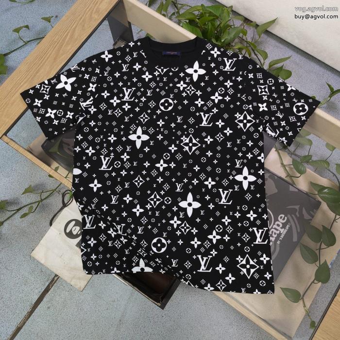 スーパー コピー 通販 優良半袖Tシャツ大人の色味幅広く使えるルイ ヴィトン_0_2