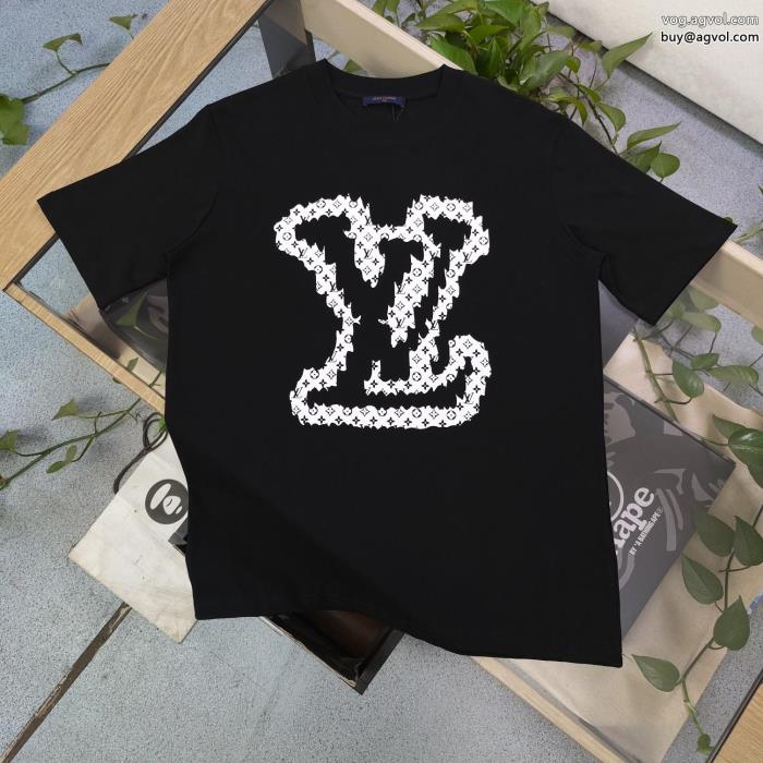 激安 通販 専門半袖Tシャツ22/232024 新作セール中通勤スタイルLOUIS VUITTON_0_2
