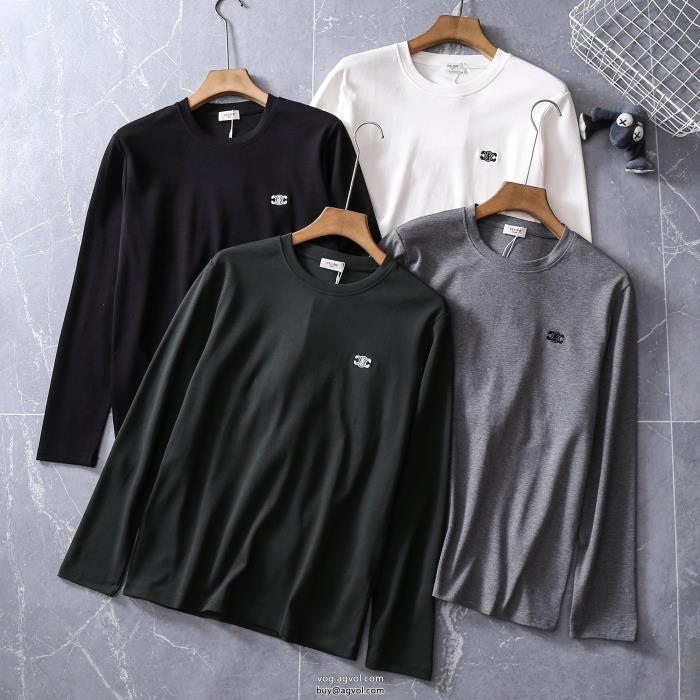 上質な素材完売目前長袖Tシャツセリーヌブランド 通販_0_0