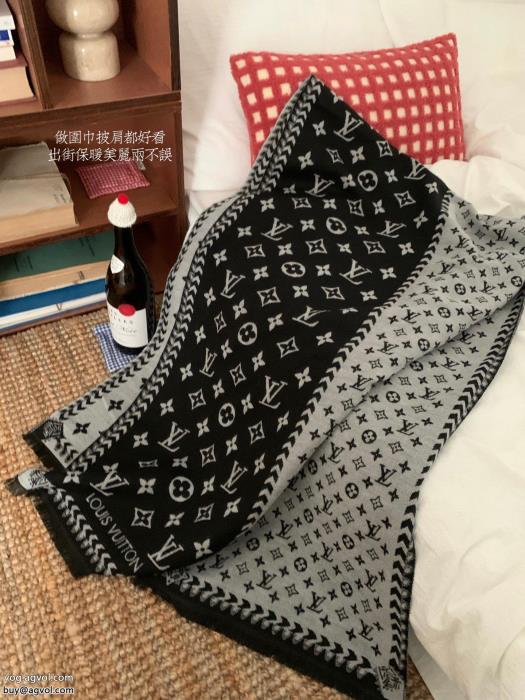 VIPセールスタイルアップ上品LOUIS VUITTONブランド コピー 優良マフラー_0_1