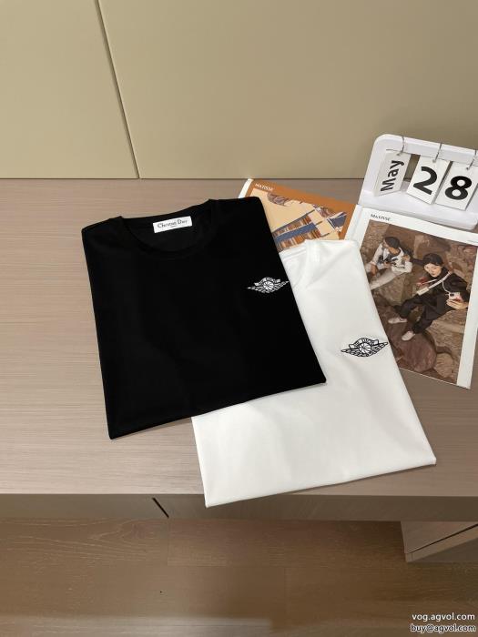 激安 通販 ブランドディオール半袖Tシャツ清涼感韓国の人気_0_1