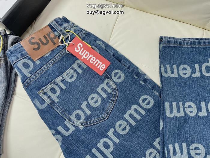 SUPREMEブームは再熱中高品質素材ジーンズ激安 ブランド 通販_0_2