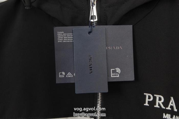 ブランド コピー 安心コート洗練された印象限定版プリントPRADA_0_0