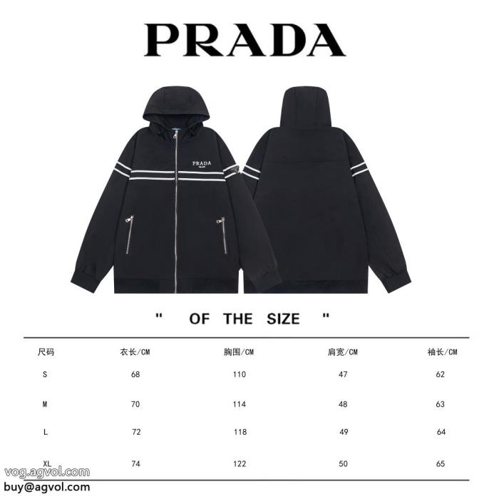 ブランド コピー 安心コート洗練された印象限定版プリントPRADA_0_3
