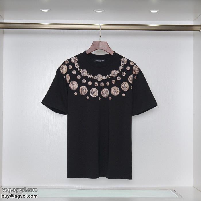 通販 ブランド半袖TシャツDolce&Gabbanaバカ売れ継続中海外限定_0_4
