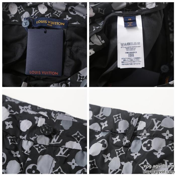 定番人気　薄手柔らか23SS 異素材LOUIS VUITTONスラックスコピー 商品 ブランド_0_2