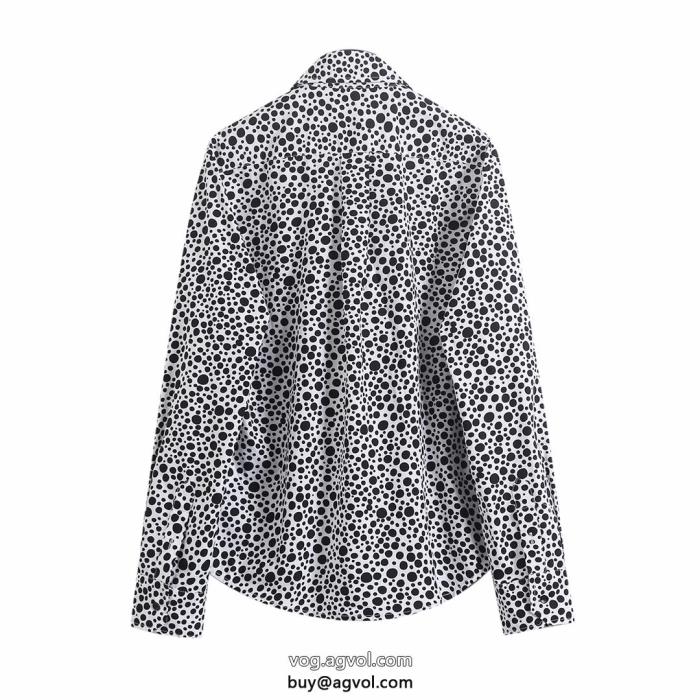 2024最新コラボ　完売間近23SS 異素材balenciagaブランド コピー 販売長袖シャツ_0_1