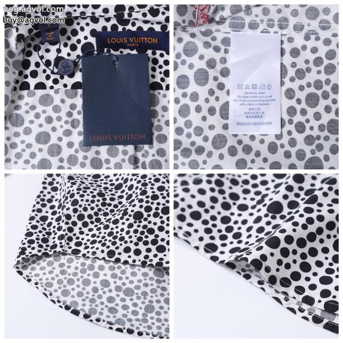 2024最新コラボ　完売間近23SS 異素材balenciagaブランド コピー 販売長袖シャツ_0_3