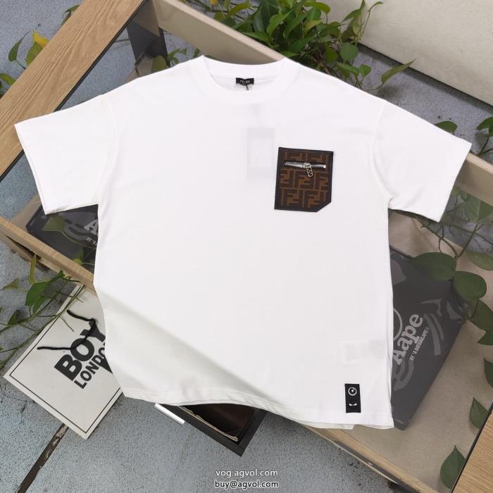 今人気の秘訣2024最新作FENDIブランド コピー 通販半袖Tシャツ_0_0