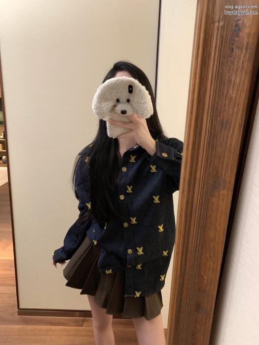 ギフトＯＫ季節感もプラス2024新作コピー ブランド 通販長袖シャツLOUIS VUITTON_0_1