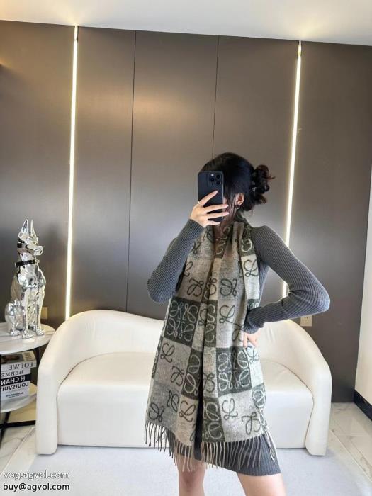 激安 ブランド 通販話題沸騰大人OK2024SSマフラーロエベ_0_3