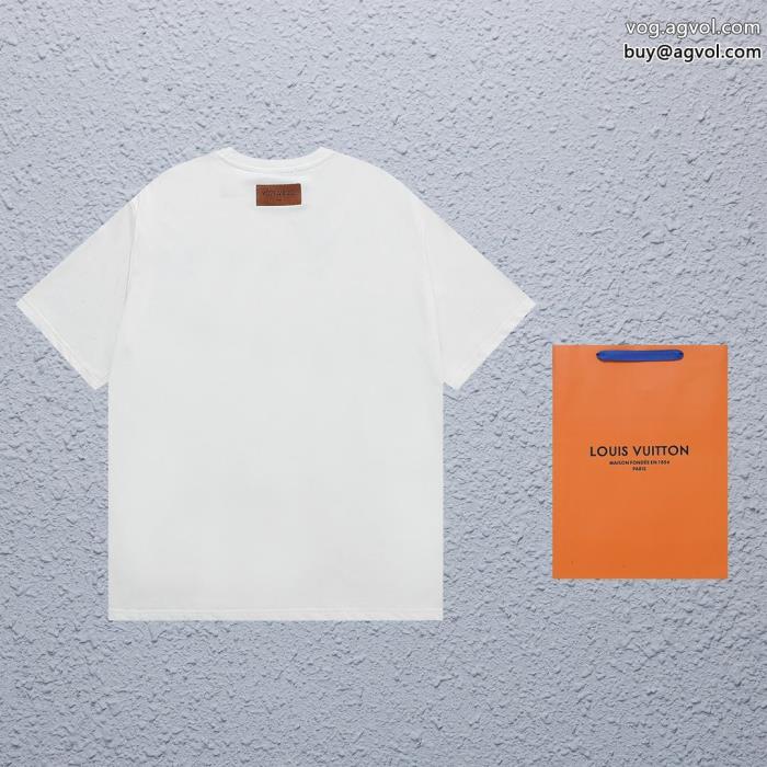 ルイ ヴィトン半袖Tシャツ2024年トレンド感が強いSS23限定版ブランド 激安_0_2