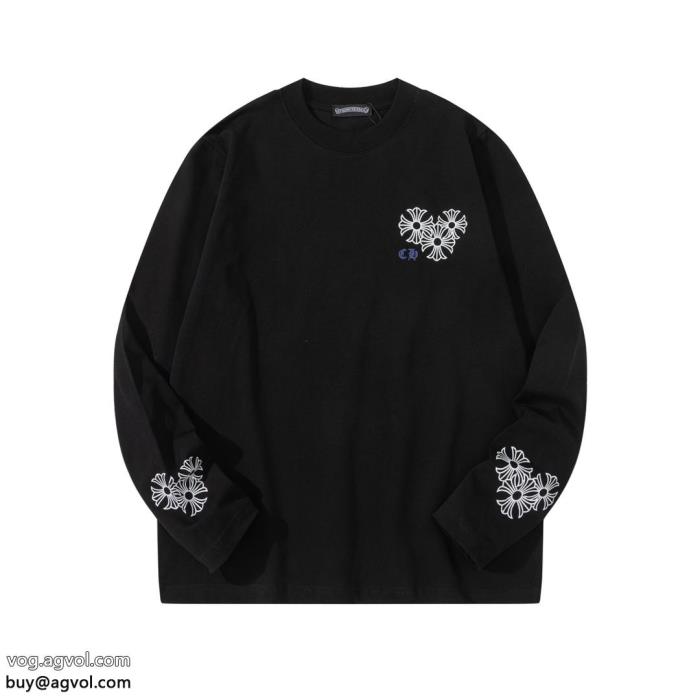 クロムハーツ高級感が好評です大人気商品コピー 品 ブランド長袖Tシャツ_0_1