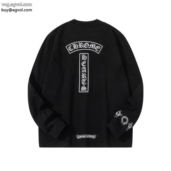 クロムハーツ長袖Tシャツ上品さ漂う知的な雰囲気夏着物コピー ブランド_0_1