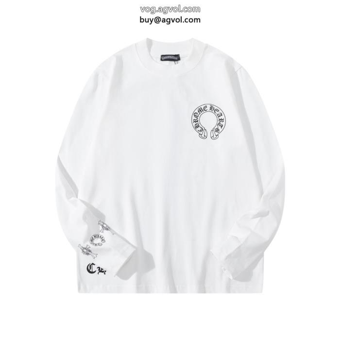 クロムハーツ長袖Tシャツ上品さ漂う知的な雰囲気夏着物コピー ブランド_0_2