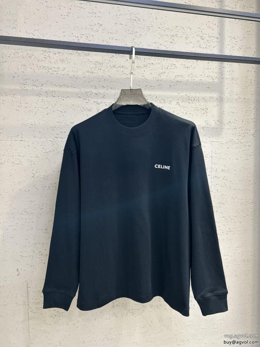 夏に絶対使える限定的通勤にもOKブランド コピー s 級半袖TシャツCELINE_0_0