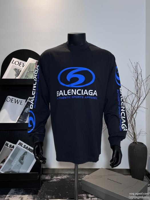コピー 商品 販売在庫希少最新作即発balenciaga長袖Tシャツ_0_0