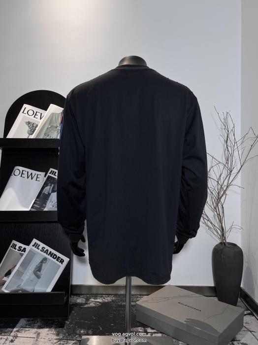 コピー 商品 販売在庫希少最新作即発balenciaga長袖Tシャツ_0_2
