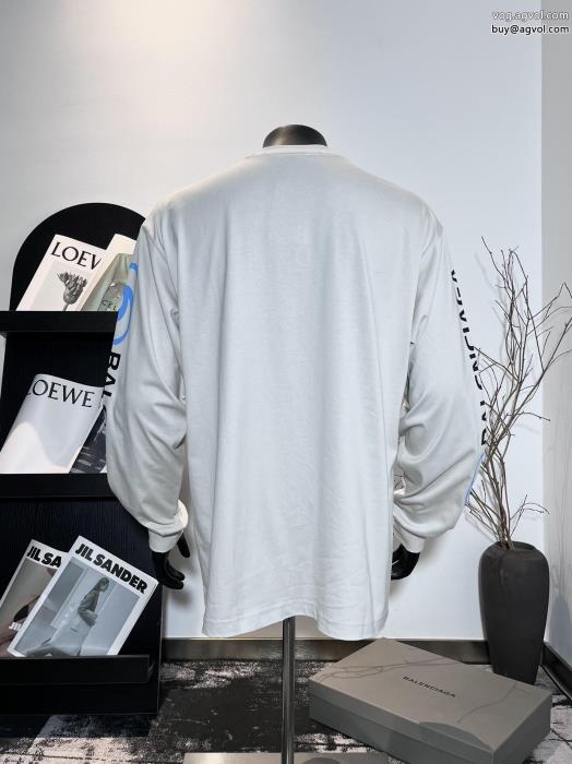 コピー 商品 販売在庫希少最新作即発balenciaga長袖Tシャツ_0_3
