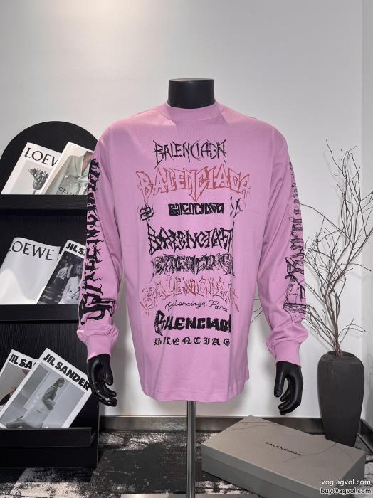 スーパー コピー 販売balenciaga海外限定早い者勝ち長袖Tシャツ_0_1