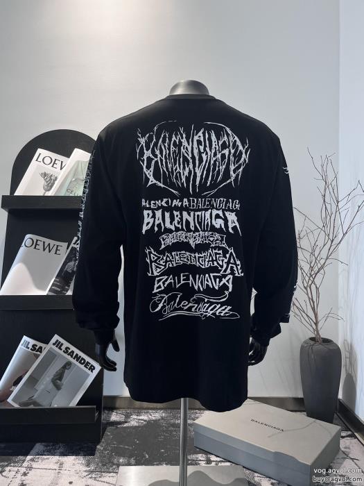 スーパー コピー 販売balenciaga海外限定早い者勝ち長袖Tシャツ_0_3