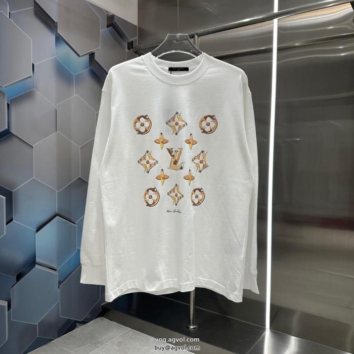 最終セール可愛い新モデルブランド コピー ショップLOUIS VUITTON長袖Tシャツ_0_1