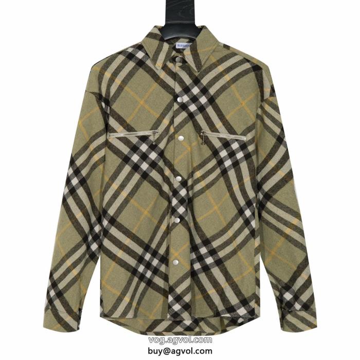 BURBERRYスーパー コピー 通販最速！ブーム当確の2024トレンド期間限定セール長袖シャツ_0_1