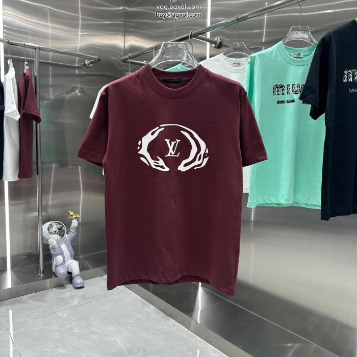 LOUIS VUITTON半袖Tシャツスーパー コピー ブランド今や定番アイテム好評品雑誌掲載_0_2