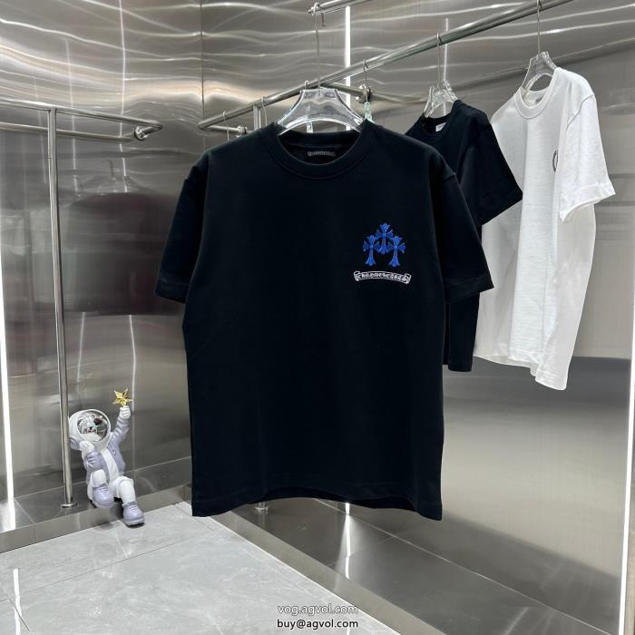 CHROME HEARTSコピー 通販ファッション感が急上昇！大人っぽく仕上げ半袖Tシャツ_0_3