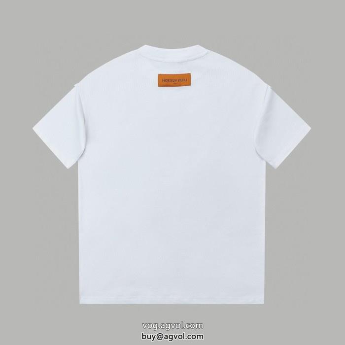 品良くおしゃれ超稀少半袖Tシャツ偽 ブランドLOUIS VUITTON_0_0