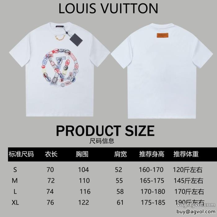 品良くおしゃれ超稀少半袖Tシャツ偽 ブランドLOUIS VUITTON_0_3