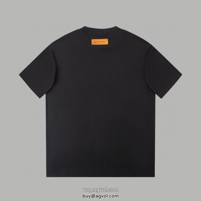 完売間近遊び心が溢れるアイテム激安 通販 専門半袖TシャツLOUIS VUITTON_0_0