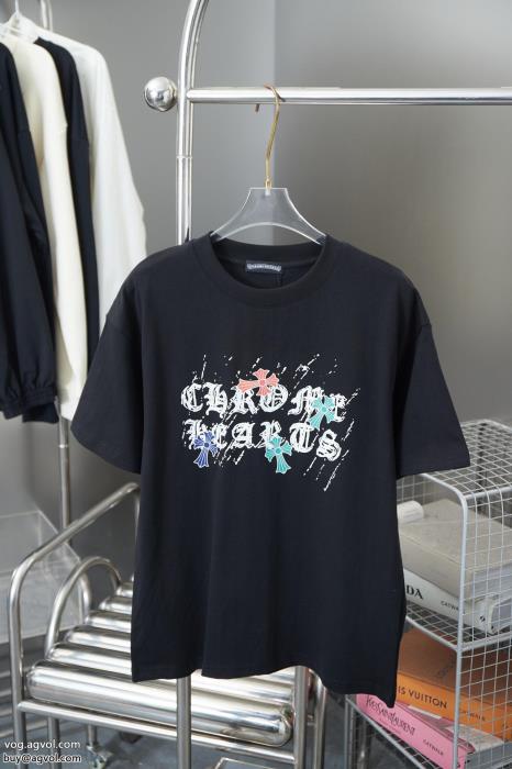 人気モデル愛用存在感大コピー ブランド 販売半袖Tシャツクロムハーツ_0_2