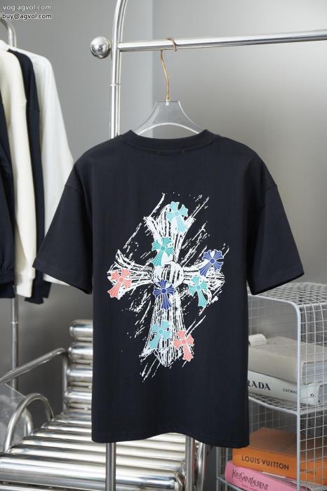 人気モデル愛用存在感大コピー ブランド 販売半袖Tシャツクロムハーツ_0_3