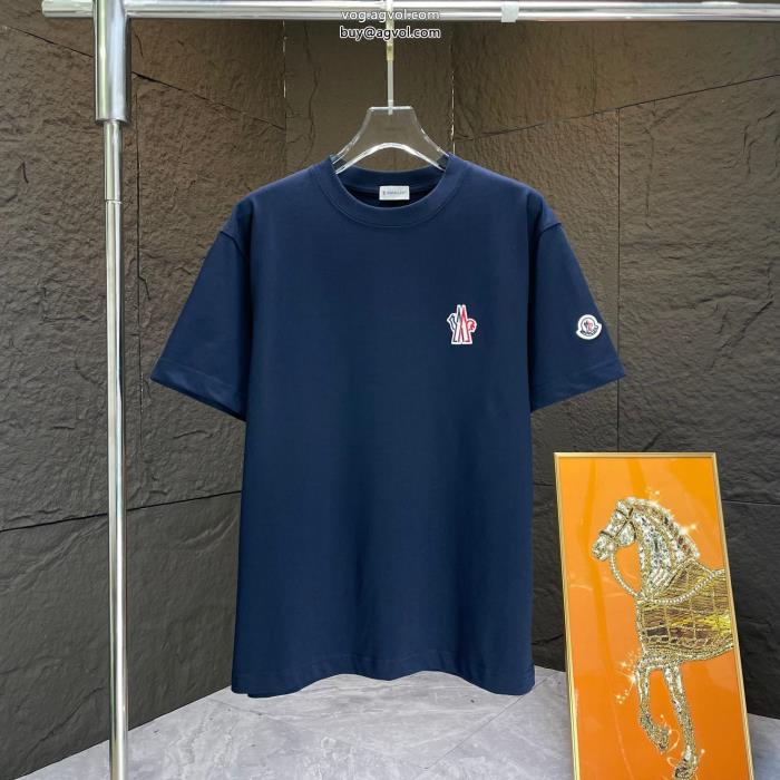 2024季節限定涼しげに演出MONCLER偽 ブランド 販売半袖Tシャツ_0_2