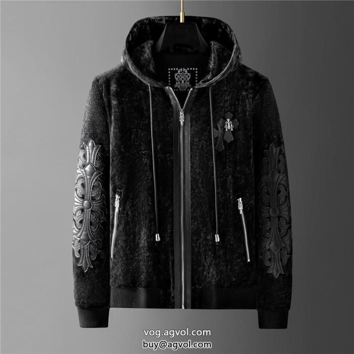最新ランキングTOP正規品保証232024偽物 通販 ダウンジャケットCHROME HEARTS_0_3