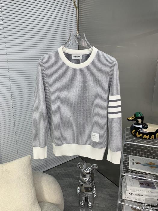 注目!22-23AW2024らしい華やかセーターTHOM BROWNEブランド フェイク_0_1