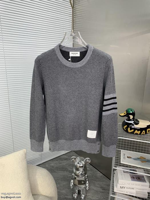 注目!22-23AW2024らしい華やかセーターTHOM BROWNEブランド フェイク_0_2