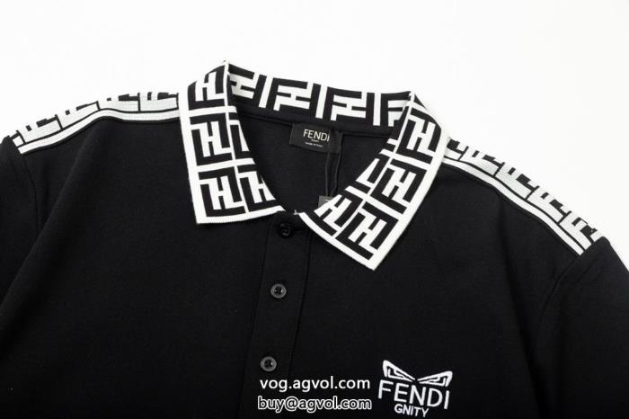 FENDI2024新作限定万能アイテム半袖シャツブランド コピー 優良_0_2
