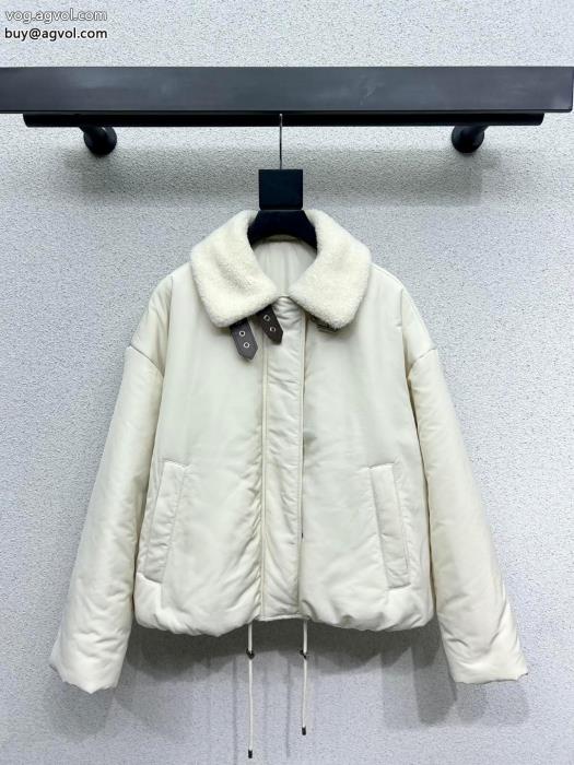 ダウンジャケットLOEWE今年らしい優秀アイテム上品な印象に格上げブランド フェイク_0_4
