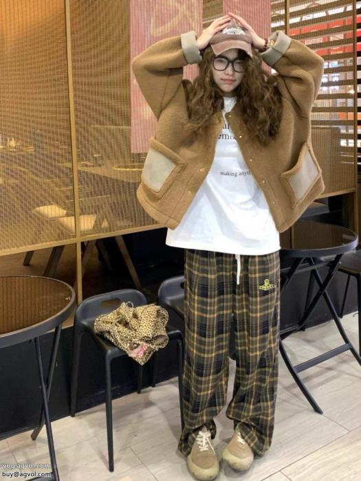 VIVIENNE WESTWOOD独特の存在感リッチな印象に偽 ブランド 販売スラックス_0_2