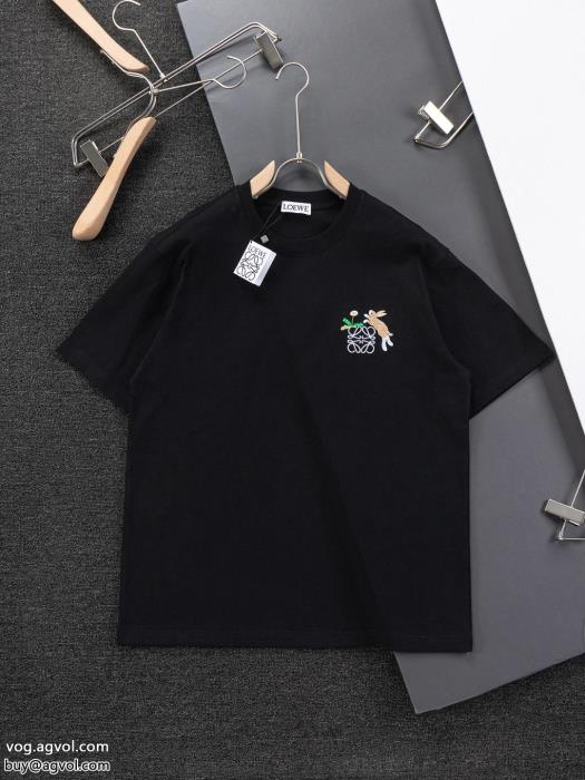 LOEWEブランド 偽物半袖Tシャツ定番人気のモデル上品シックなお品_0_1
