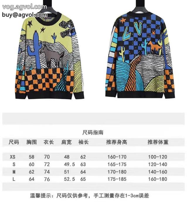 数量限定日本未入荷スーパー コピー 安心LOUIS VUITTONセーター_0_3