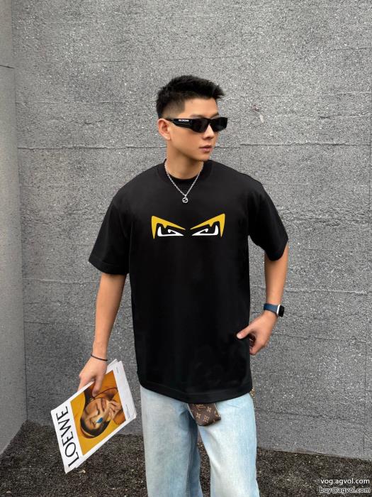 半袖Tシャツブランド コピー 販売FENDI2024年SSのトレンド速達便発送_0_0