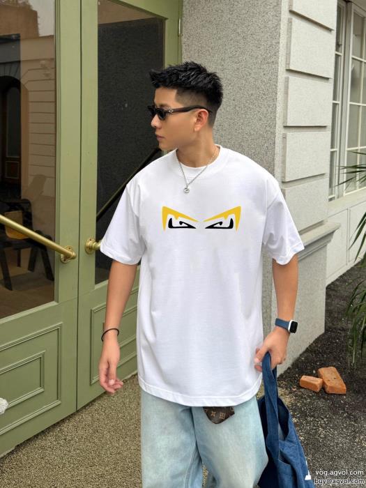 半袖Tシャツブランド コピー 販売FENDI2024年SSのトレンド速達便発送_0_3