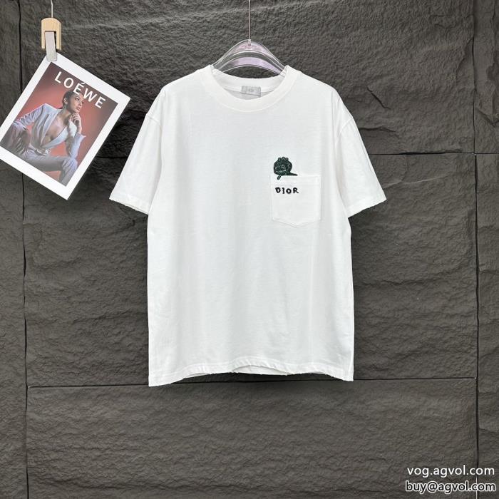 期間限定VIPセールハイセンスブランド スーパー コピー 優良半袖TシャツDIOR_0_2