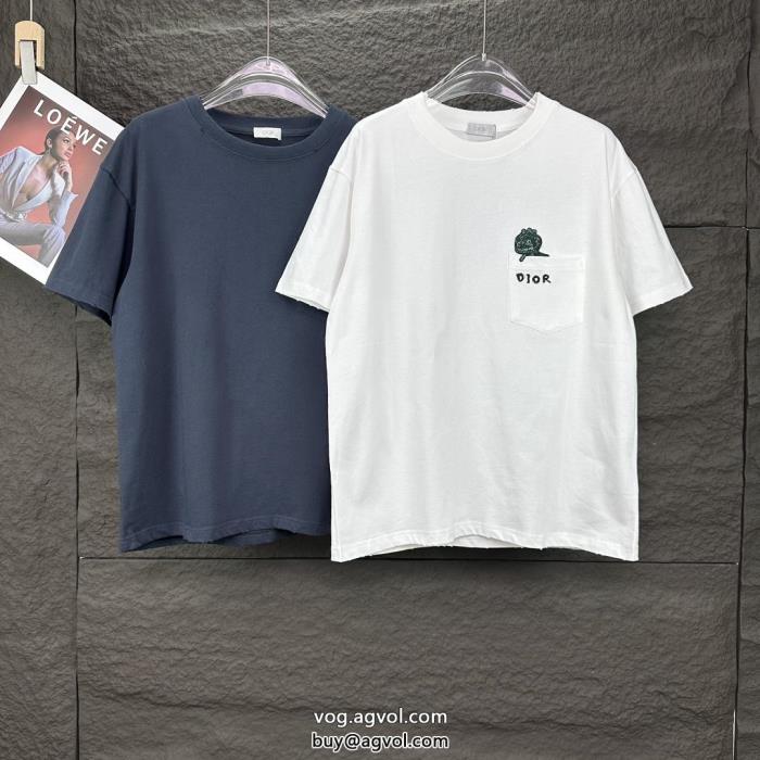 期間限定VIPセールハイセンスブランド スーパー コピー 優良半袖TシャツDIOR_0_3