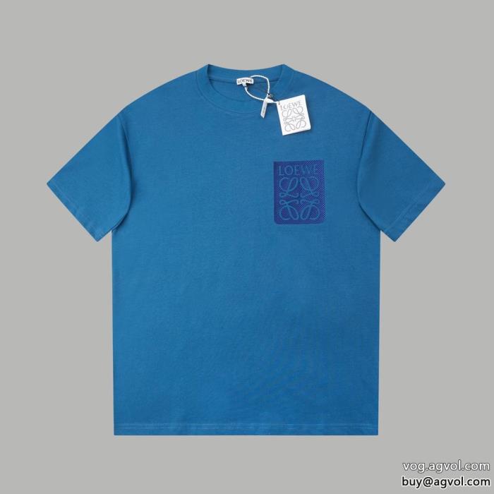 柔らかな着心地期間限定半袖TシャツLOEWEブランド 激安 _0_0