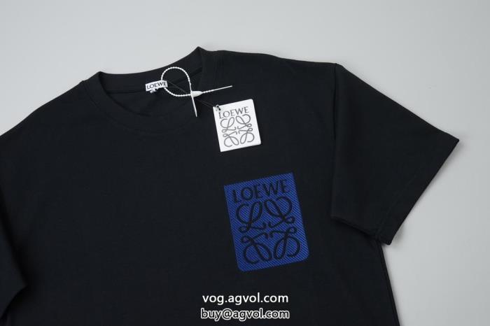 柔らかな着心地期間限定半袖TシャツLOEWEブランド 激安 _0_1